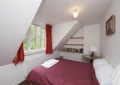 One of the bedrooms
